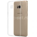 Чехол-накладка силиконовый для Samsung Galaxy S8+ G955 (прозрачный 1.0мм)