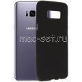 Чехол-накладка силиконовый для Samsung Galaxy S8+ G955 (черный 1.2мм)