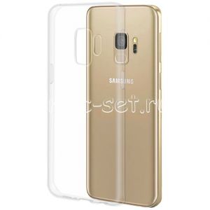 Чехол-накладка силиконовый для Samsung Galaxy S9 G960 (прозрачный 1.0мм)