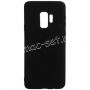 Чехол-накладка силиконовый для Samsung Galaxy S9 G960 (черный 1.0мм) матовый