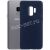 Чехол-накладка силиконовый для Samsung Galaxy S9 G960 (синий 1.0мм) матовый