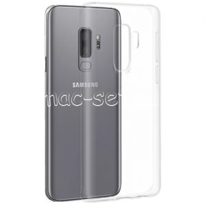Чехол-накладка силиконовый для Samsung Galaxy S9+ G965 (прозрачный 1.0мм)
