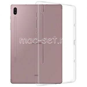 Чехол-накладка силиконовый для Samsung Galaxy Tab S6 T860 / T865 (прозрачный 1.8мм)