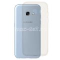 Чехол-накладка силиконовый для Samsung Galaxy A3 (2017) A320 (прозрачный 0.3мм)