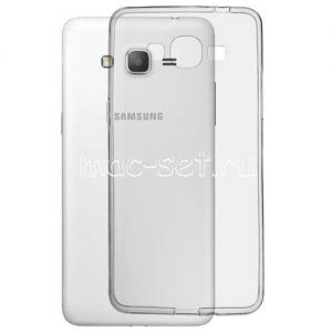 Чехол-накладка силиконовый для Samsung Galaxy Grand Prime G530 / G531 (серый 0.5мм)