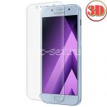 Защитное стекло 3D для Samsung Galaxy A3 (2017) A320 [изогнутое на весь экран] (прозрачное)