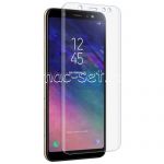Защитное стекло 3D для Samsung Galaxy A6 (2018) A600 [изогнутое на весь экран] (прозрачное)
