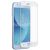 Защитное стекло 3D для Samsung Galaxy J3 (2017) J330 [изогнутое на весь экран] (белое)