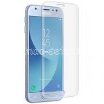 Защитное стекло 3D для Samsung Galaxy J3 (2017) J330 [изогнутое на весь экран] (прозрачное)