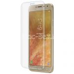 Защитное стекло 3D для Samsung Galaxy J4 (2018) J400 [изогнутое на весь экран] (прозрачное)