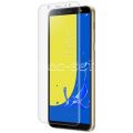 Защитное стекло 3D для Samsung Galaxy J8 J810 [изогнутое на весь экран] (прозрачное)