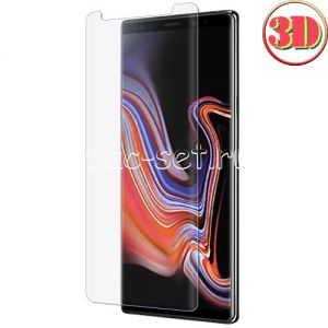 Защитное стекло 3D для Samsung Galaxy Note 9 N960 [изогнутое] (прозрачное)