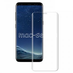 Защитное стекло 3D для Samsung Galaxy S8 G950 [изогнутое на весь экран] (прозрачное)