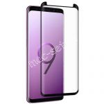 Защитное стекло 3D для Samsung Galaxy S9 G960 [изогнутое] (черное)