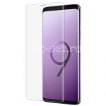 Защитное стекло 3D для Samsung Galaxy S9+ G965 [изогнутое на весь экран] (прозрачное)