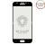 Защитное стекло для Samsung Galaxy J5 Prime G570 [клеится на весь экран] Premium (черное)
