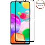 Защитное стекло для Samsung Galaxy A41 A415 [клеится на весь экран] Premium (черное)