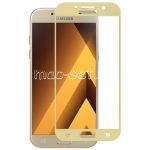 Защитное стекло для Samsung Galaxy A5 (2017) A520 [на весь экран] Red Line (золотистое)