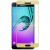Защитное стекло для Samsung Galaxy A7 (2016) A710 [на весь экран] (золотистое)