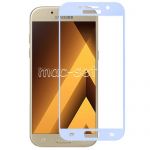 Защитное стекло для Samsung Galaxy A7 (2017) A720 [на весь экран] Aiwo (голубое)