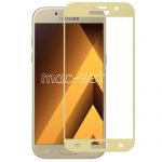 Защитное стекло для Samsung Galaxy A7 (2017) A720 [на весь экран] Aiwo (золотистое)