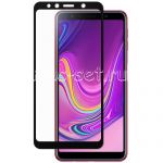 Защитное стекло для Samsung Galaxy A7 (2018) A750 [на весь экран] (черное)
