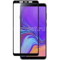 Защитное стекло для Samsung Galaxy A9 (2018) A920 [на весь экран] (черное)
