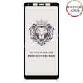Защитное стекло для Samsung Galaxy A9 (2018) A920 [клеится на весь экран] Premium (черное)
