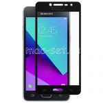 Защитное стекло для Samsung Galaxy J2 Prime G532 [на весь экран] (черное)