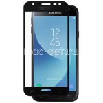 Защитное стекло для Samsung Galaxy J3 (2017) J330 [на весь экран] (черное)