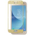 Защитное стекло для Samsung Galaxy J3 (2017) J330 [на весь экран] (золотистое)