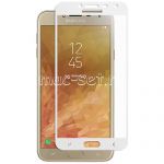 Защитное стекло для Samsung Galaxy J4 (2018) J400 [на весь экран] (белое)