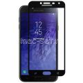 Защитное стекло для Samsung Galaxy J4 (2018) J400 [на весь экран] (черное)