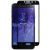 Защитное стекло для Samsung Galaxy J4 (2018) J400 [на весь экран] (черное)