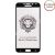 Защитное стекло для Samsung Galaxy J4 (2018) J400 [клеится на весь экран] Premium (черное)