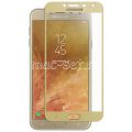 Защитное стекло для Samsung Galaxy J4 (2018) J400 [на весь экран] (золотистое)