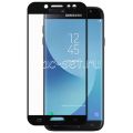 Защитное стекло для Samsung Galaxy J7 (2017) J730 [на весь экран] (черное)