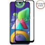 Защитное стекло для Samsung Galaxy M21 M215 [клеится на весь экран] Premium (черное)