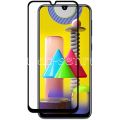 Защитное стекло для Samsung Galaxy M31 M315 [на весь экран] (черное)