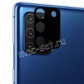 Защитное стекло для камеры Samsung Galaxy S10 Lite G770 (черное) Deluxe