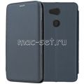 Чехол-книжка кожаный для Sony Xperia L2 / L2 Dual (синий) Fashion Case
