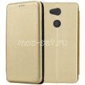 Чехол-книжка кожаный для Sony Xperia L2 / L2 Dual (золотистый) Fashion Case