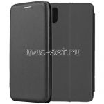 Чехол-книжка кожаный для Sony Xperia L3 / L3 Dual (черный) Fashion Case