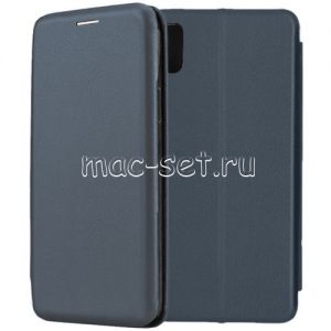 Чехол-книжка кожаный для Sony Xperia L3 / L3 Dual (синий) Fashion Case