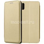Чехол-книжка кожаный для Sony Xperia L3 / L3 Dual (золотистый) Fashion Case