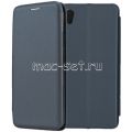Чехол-книжка кожаный для Sony Xperia XA1 / XA1 Dual (синий) Fashion Case