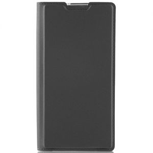 Чехол-книжка кожаный для Sony Xperia XA2 / XA2 Dual (черный) Brosco