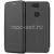 Чехол-книжка кожаный для Sony Xperia XA2 Plus (черный) Fashion Case