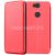 Чехол-книжка кожаный для Sony Xperia XA2 Plus (красный) Fashion Case
