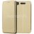Чехол-книжка кожаный для Sony Xperia XZ1 / XZ1 Dual (золотистый) Fashion Case